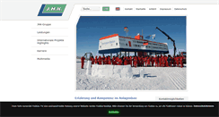 Desktop Screenshot of jhk.de